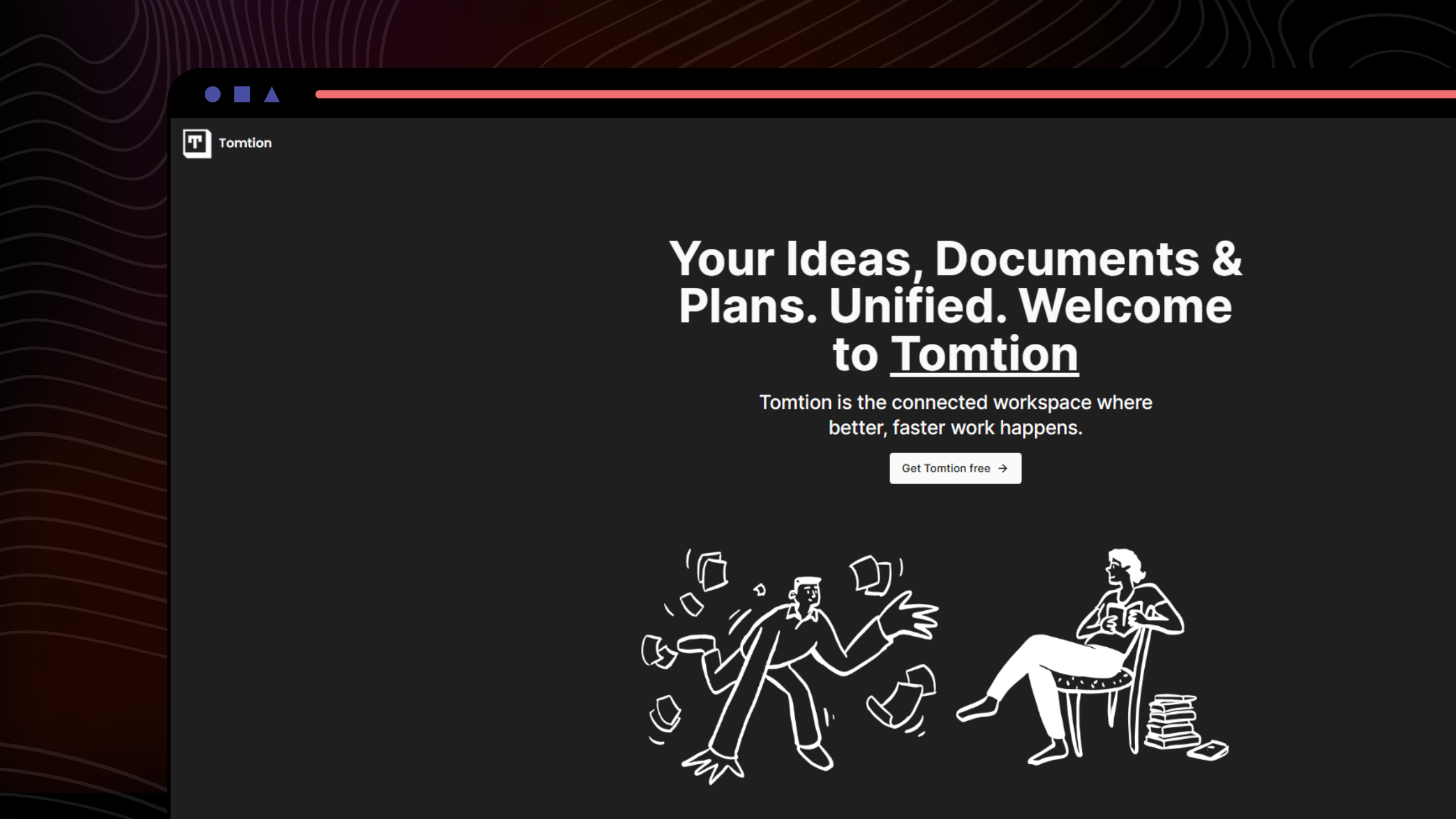 Captura de pantalla del proyecto /projects/tomtion.png